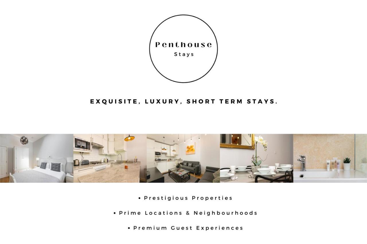 Penthousestays Notting Hill - Spacious 3 Bedroom King Bed Apartment - Near Portobello Road & Kensington High Street Лондон Екстер'єр фото
